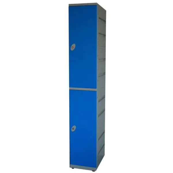 Kunststof locker 2 deurs