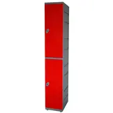 Kunststof locker 2 deurs