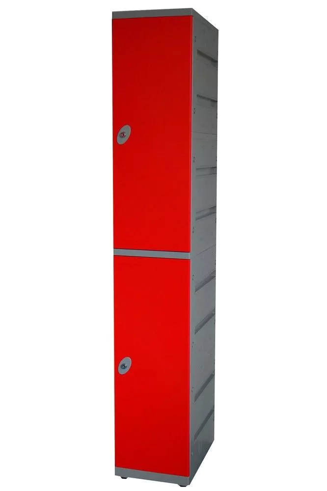 Kunststof locker 2 deurs