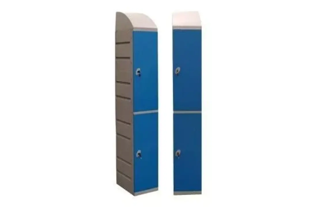 Kunststof locker 2 deurs