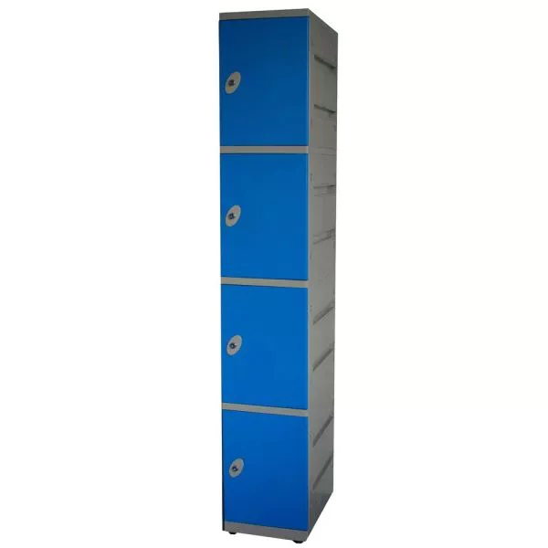 Kunststof locker 4 deurs