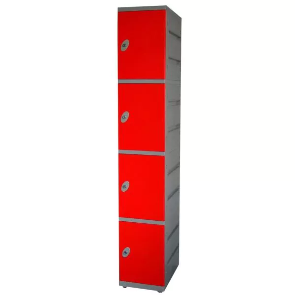 Kunststof locker 4 deurs