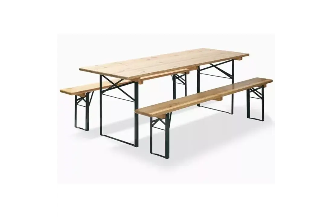 Banc à bière 220 x 25 cm