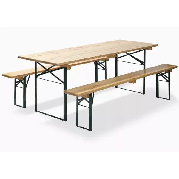 Banc à bière 220 x 25 cm