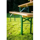 Banc à bière 220 x 25 cm