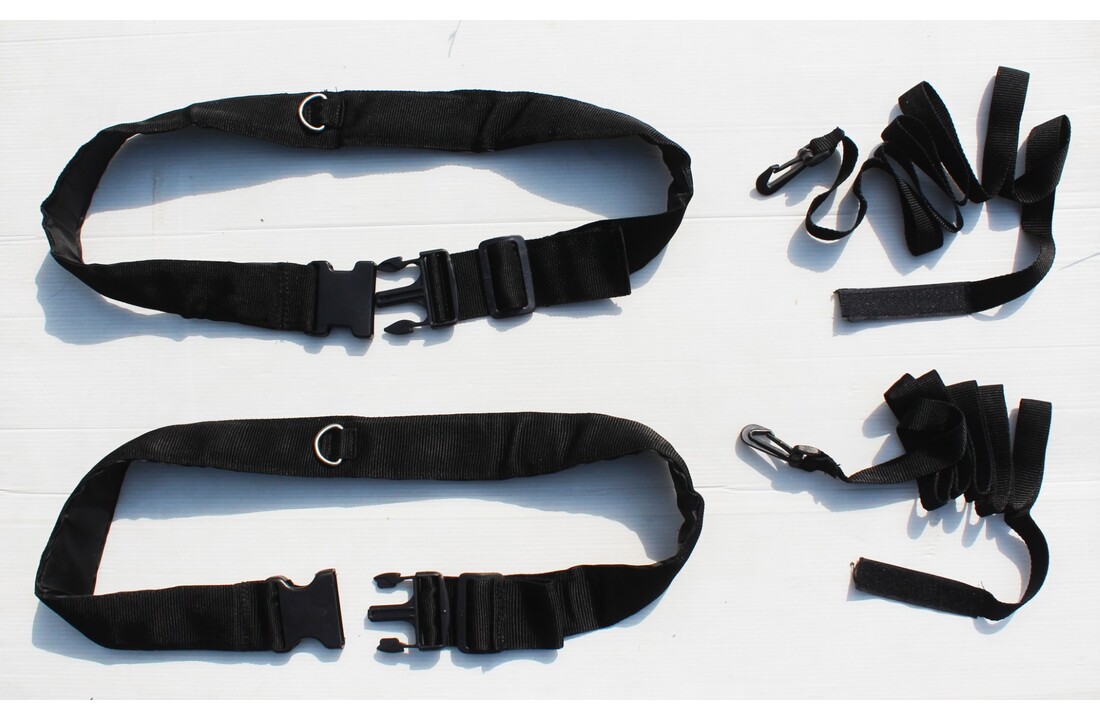 Ceinture de résistance Speed Trainer avec 2 ceintures abdominales