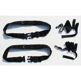 Ceinture de résistance Speed Trainer avec 2 ceintures abdominales