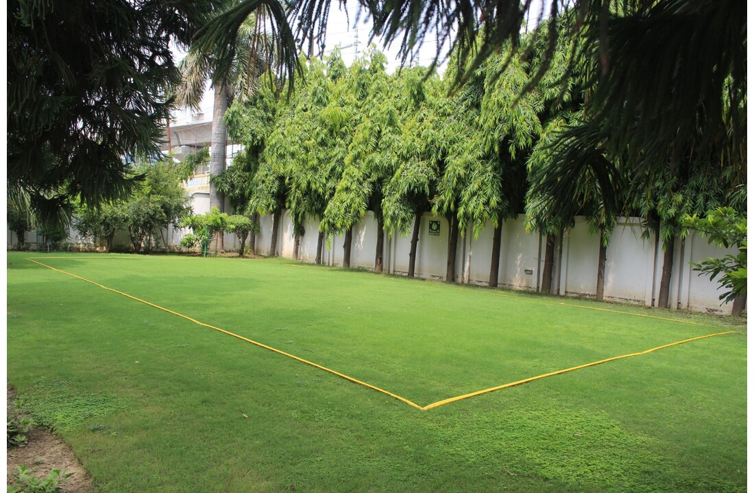 Veld markering voetvolley