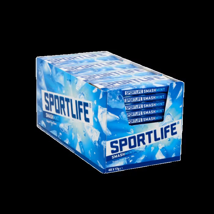 Sportlife Kauwgom (48 x 12 stuks)