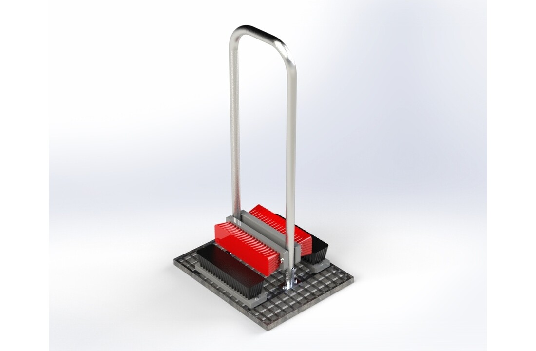 Schoenpoetser met handvat