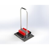 Schoenpoetser met handvat