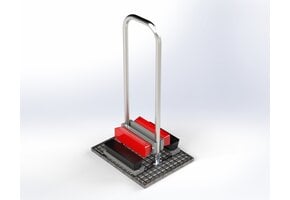 Schoenpoetser met handvat