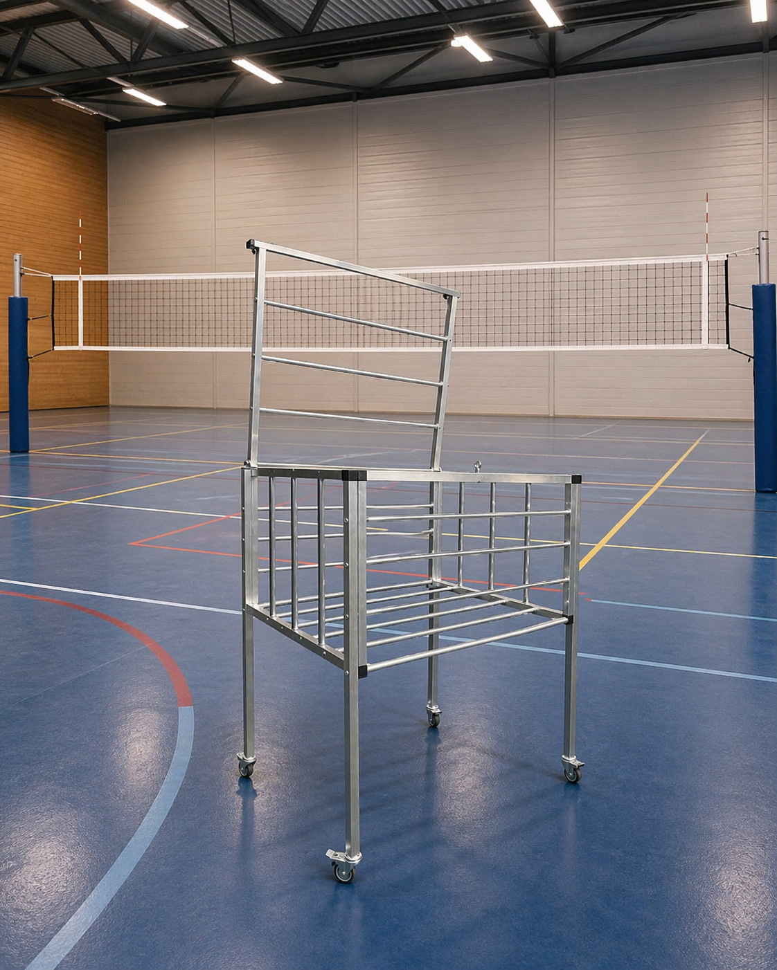 chariot à balles Sports en salle