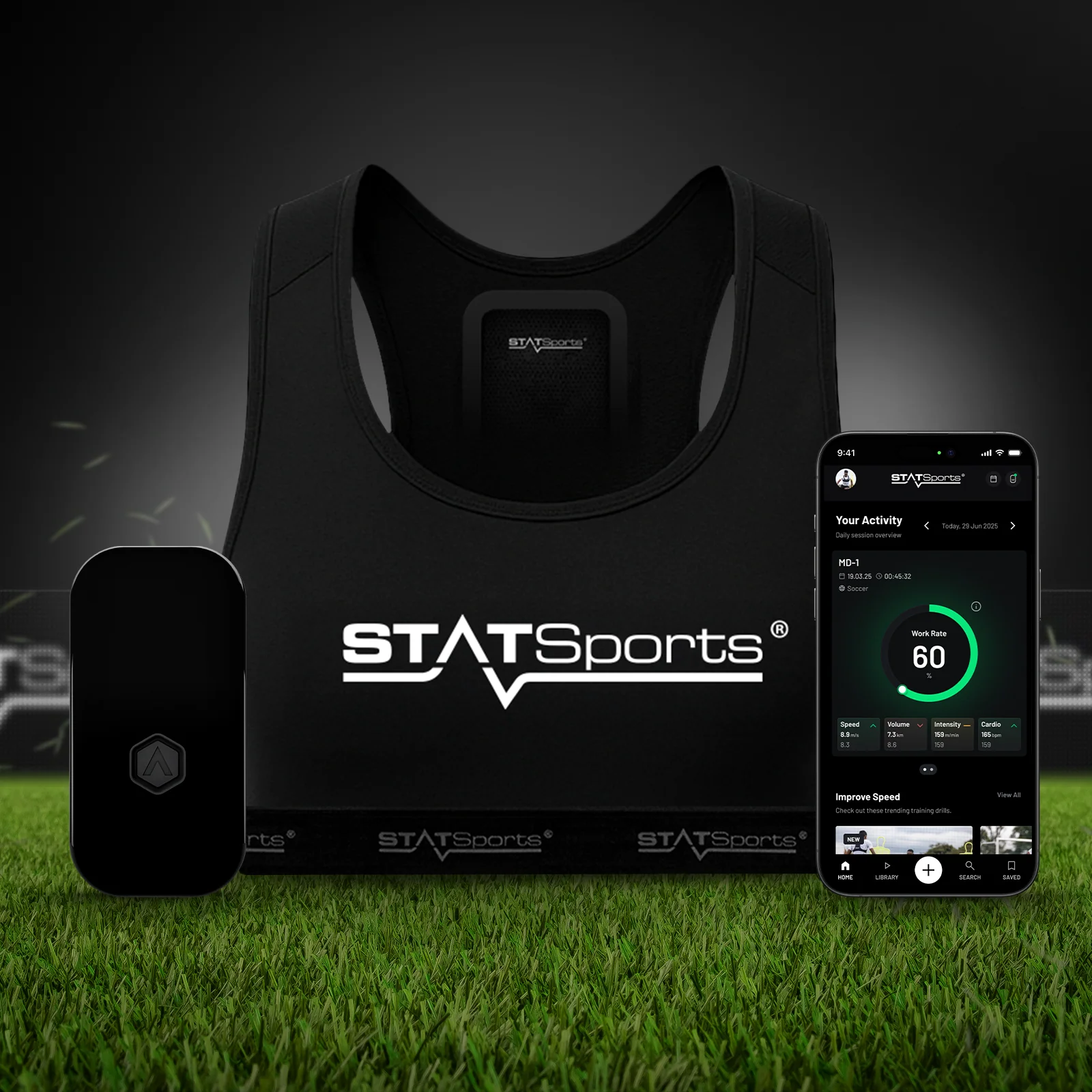 Gilet de suivi STATSports Academy