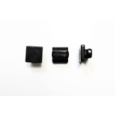 Feuille de maille plate RAS 11 mm noire, par lot de 10 pièces