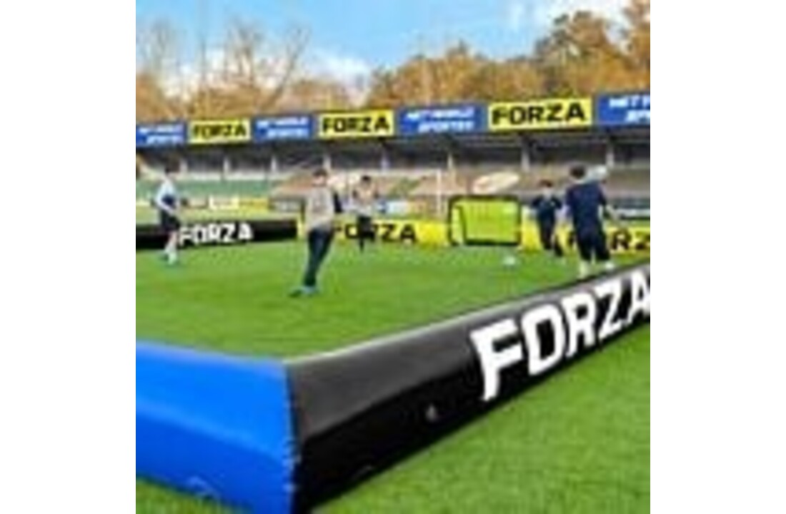 Planche de football gonflable 15 m x 10 m