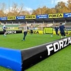 Planche de football gonflable 15 m x 10 m