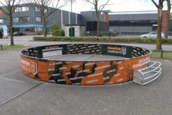 Pannakooi 6 meter diameter aluminium panelen