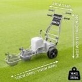 machine de marquage de lignes électriques