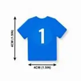 Aimants pour t-shirts de joueurs (11 pièces)