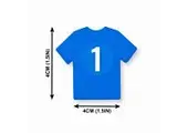 T-shirt Spelersmagneten 11 stuks