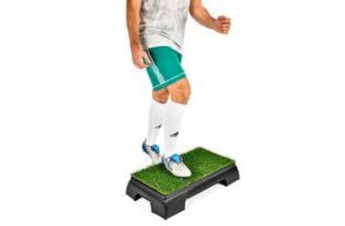Step de fitness de 15 cm avec gazon artificiel