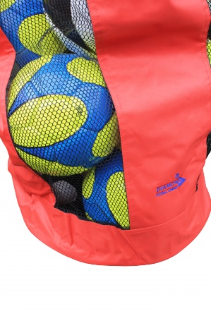 Sac à balles - pour 12 balles (7 couleurs)