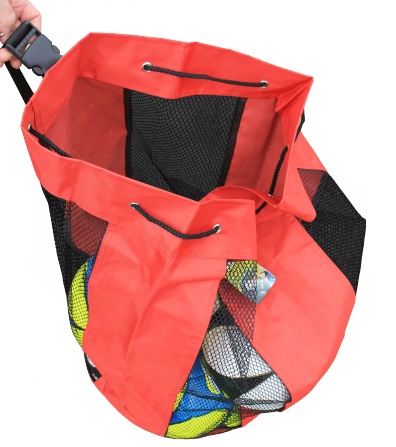 Sac à balles - pour 12 balles (7 couleurs)