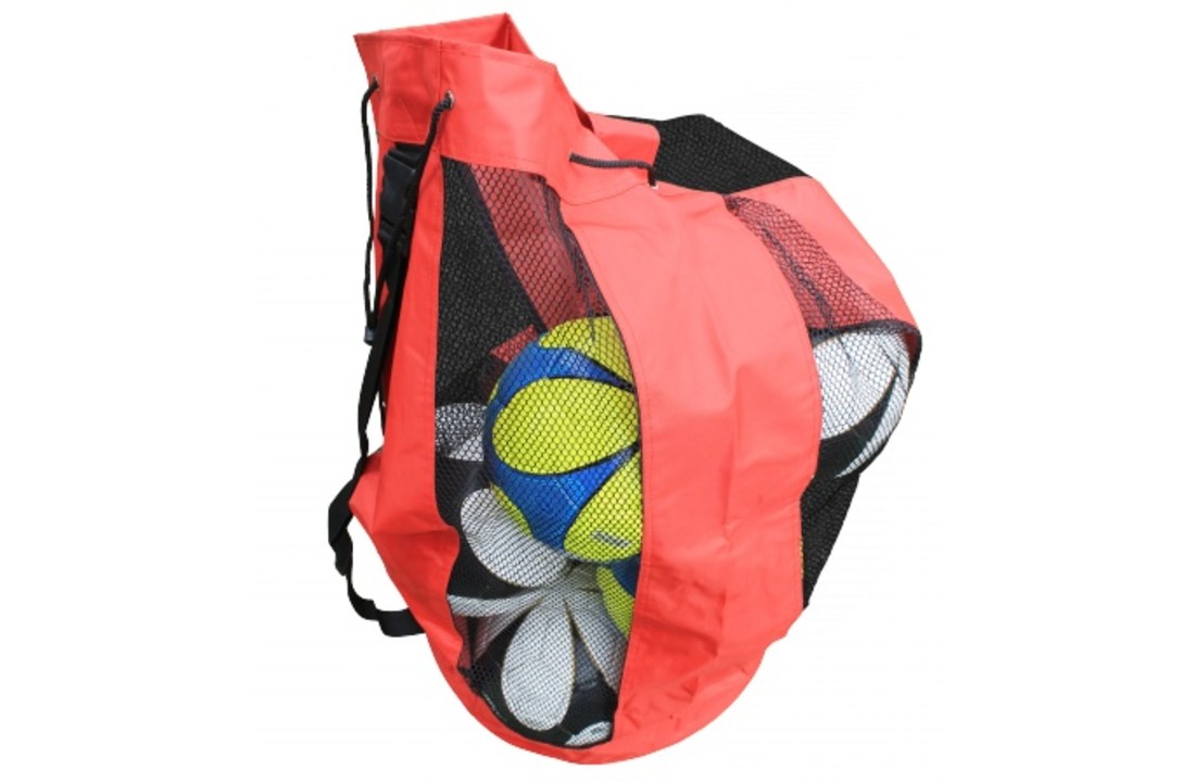 Ballenzak - voor 12 ballen (6 kleuren)