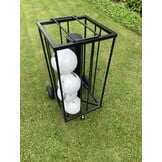 Ballenkar voor 16 voetballen