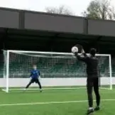 Keeper rebounder doorzichtig