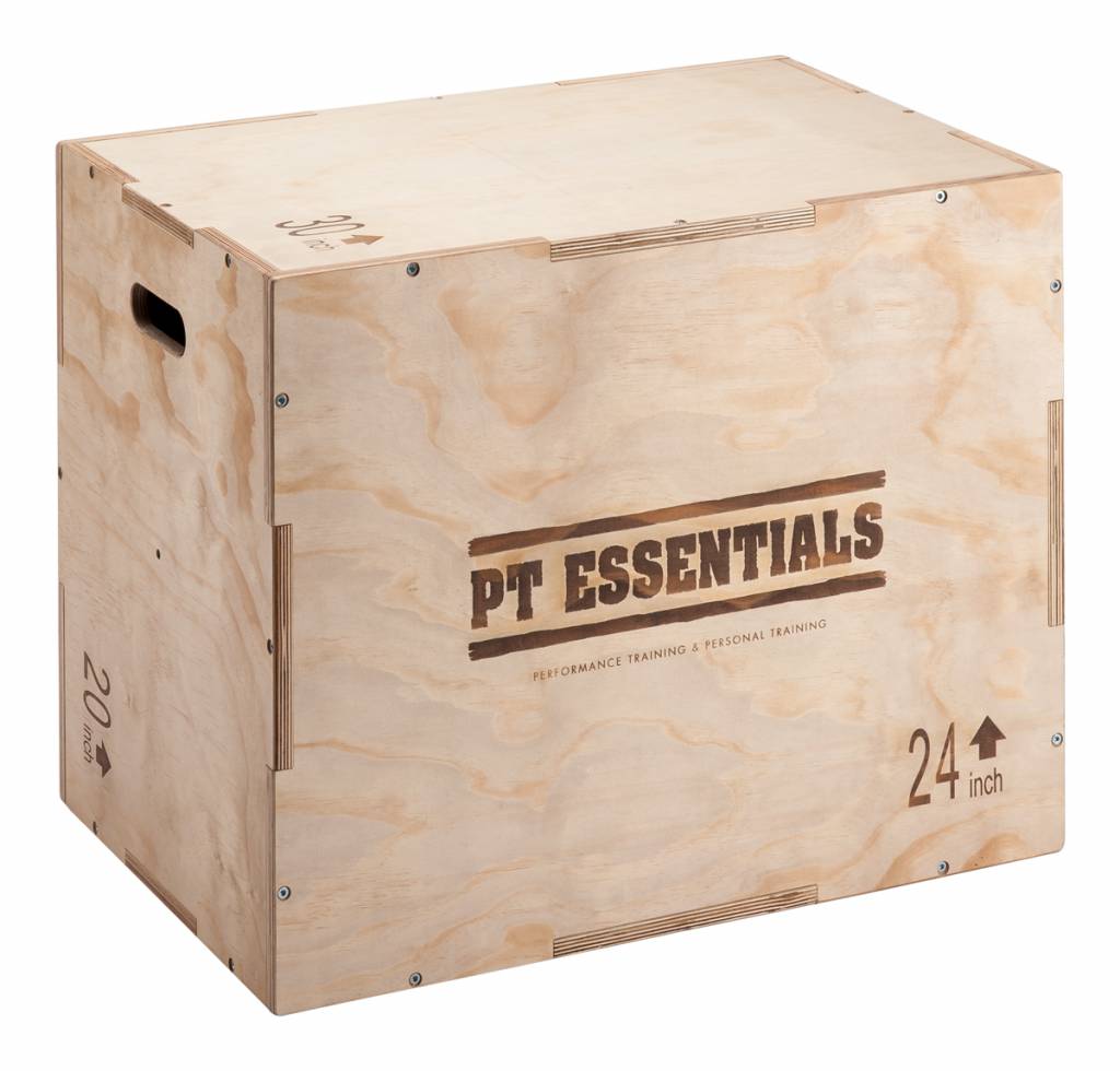 PTessentials PLYOPOWER Crossfit Houten Plyobox afbeelding