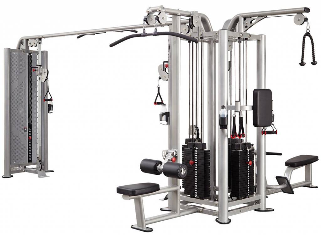 Steelflex JG5000S Jungle Gym Single Tower met Crossover afbeelding