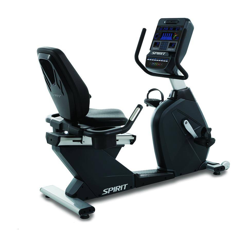 SPIRIT fitness CR900LED Club Series Recumbent Hometrainer - Gratis Montage