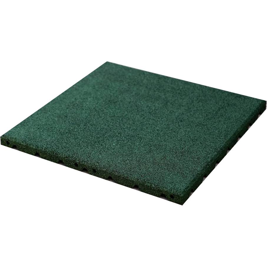PTessentials Rubberen Vloerdelen 50 x 50 Groen | Fitness en Crossfit afbeelding