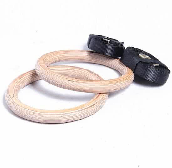 PTessentials PR100 Houten Crossfit Gymringen afbeelding