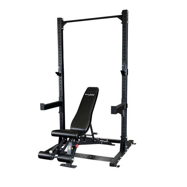 Body-Solid ProClubLine SPR500P2 Half Rack Package afbeelding