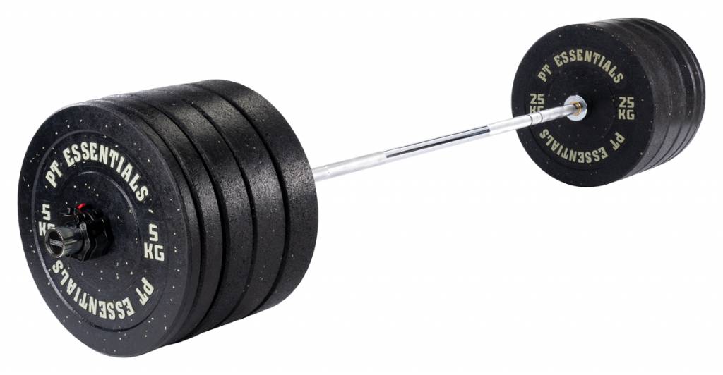 PTessentials Garage Gym Hi Temp Bumperplate Halterset