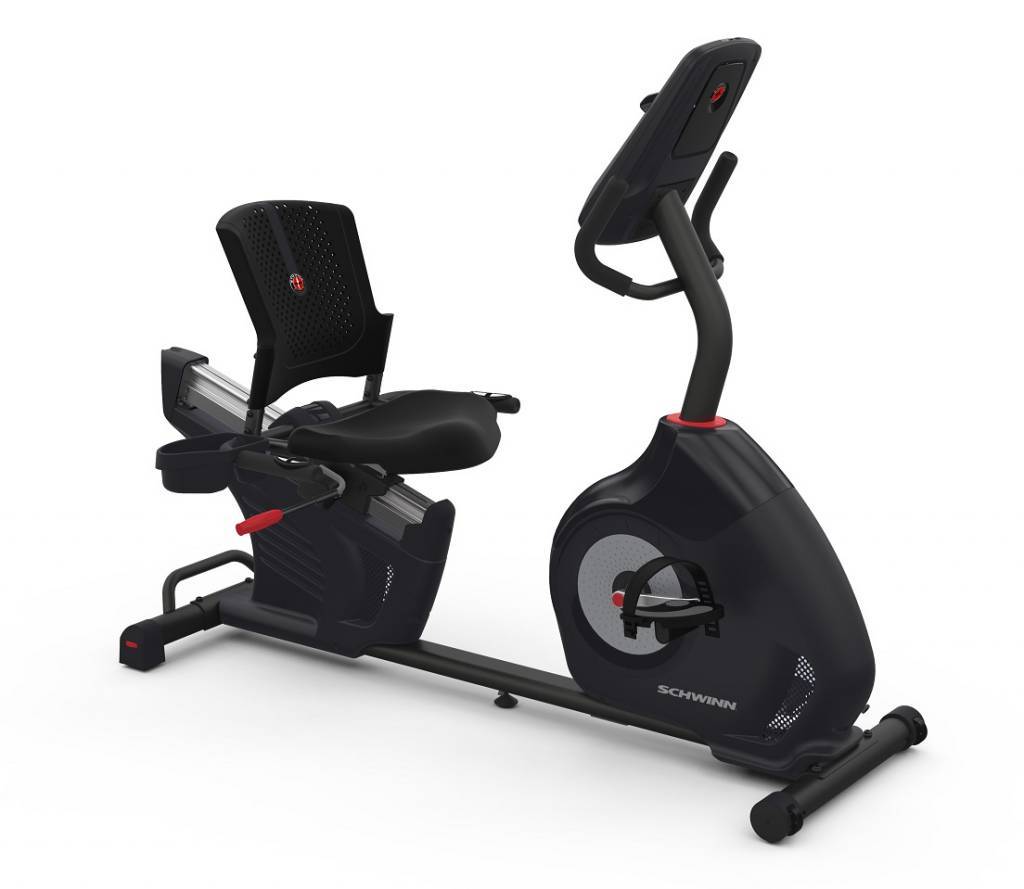 Schwinn 570R Ligfiets - met RideSocial - Gratis Levering afbeelding