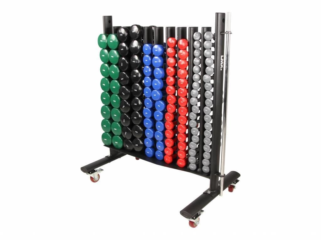 Lifemaxx LMX1151 Vinyl Aerobic Dumbbell Opbergrek