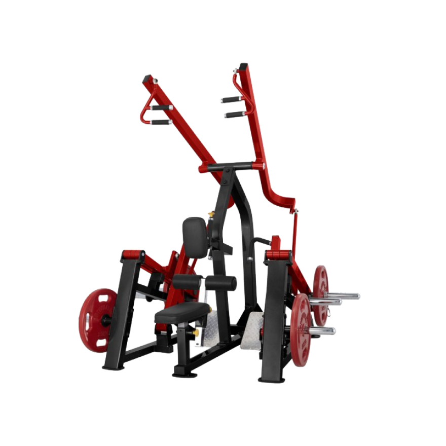 Steelflex Plate Load 2 Isolateral Lat Pull Down en Seated Row afbeelding