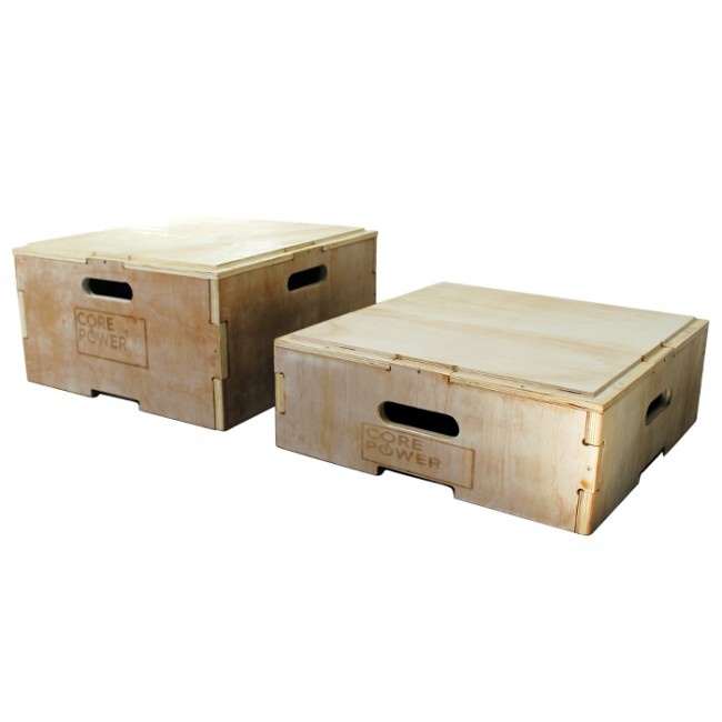 PTessentials Corepower Stapelbare Plyo Boxes 20 of 30,5 cm afbeelding