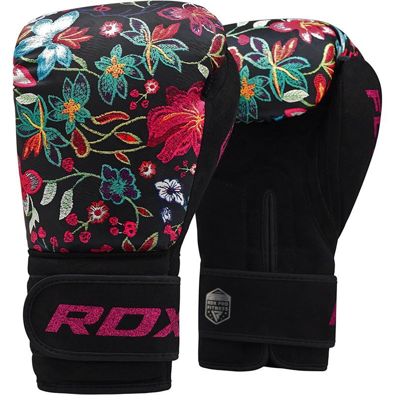 RDX Bokshandschoenen FL-3 FLORAL - Zwart - 10 oz.