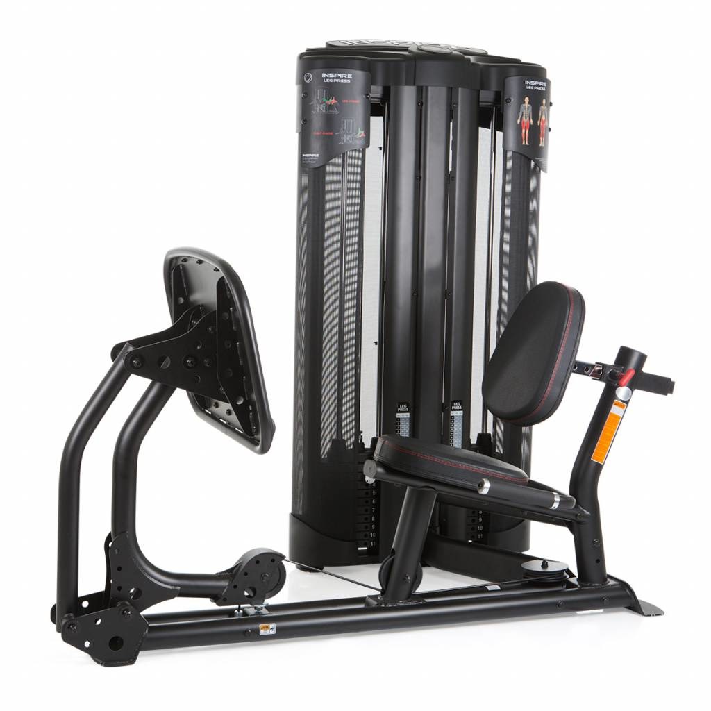 Inspire Fitness DUAL Station - Leg Press - Krachtstation - Professioneel gebruik - 200 kg gewichtenstapel