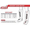 RDX Sports Hosiery Shin Instep Foam Zwart-Goud