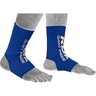 RDX Sports Hosiery Ankle Sleeve - Enkelbeschermer Blauw