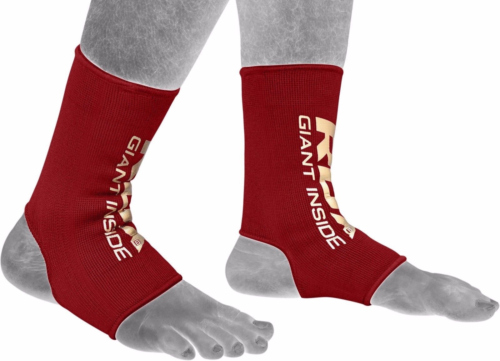 RDX Sports Hosiery Ankle Sleeve - Enkelbeschermer Rood afbeelding