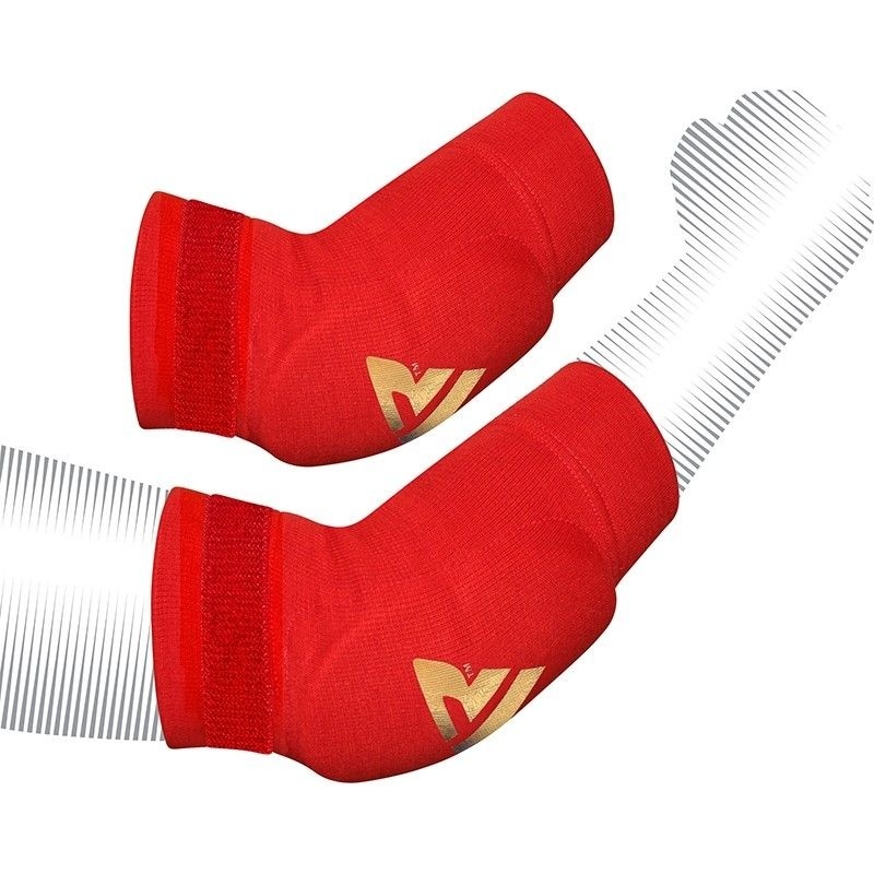 RDX Sports HY Elleboog pads rood afbeelding