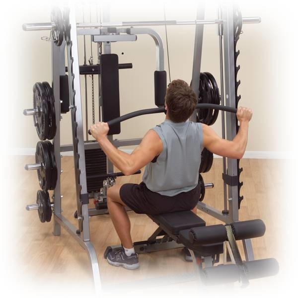 Body-Solid GLA348 Lat Attachment voor GS348 incl. 95 kg stack afbeelding