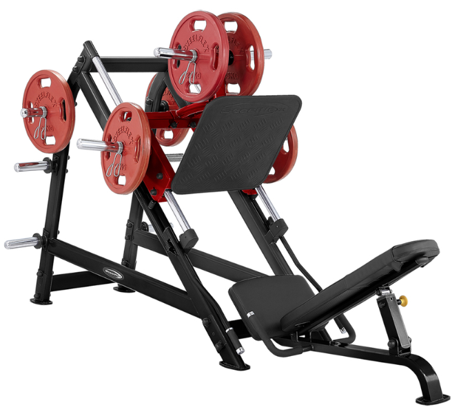 Steelflex Plate Load Leg Press Machine - Gratis Installatie afbeelding